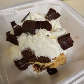 Village Inn - This was the slice of French silk pie that I ordered as a take out, I can barely see the chocolate it's all whip cream. Very displeased. - Breakfast & Brunch Near Me - Tucson, Arizona Village Inn - This was the slice of French silk pie that I ordered as a take out, I can barely see the chocolate it's all whip cream. Very displeased. - Breakfast & Brunch Near Me - Tucson, Arizona