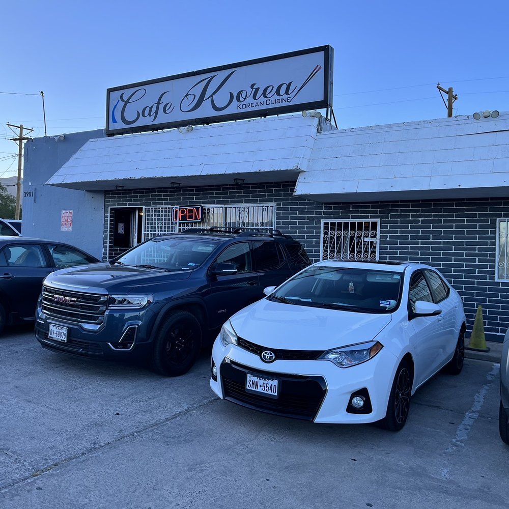 Cafe Korea - Outside. Free parking - Korean Near Me - El Paso, Texas Cafe Korea - Outside. Free parking - Korean Near Me - El Paso, Texas