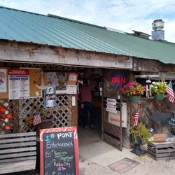 Port Lounge & Smokehouse - Entrance to the outside patio