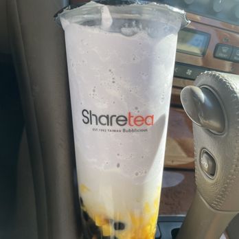 Sharetea - Taro Blend with Pudding and Boba - Bubble Tea Near Me - Vallejo, California