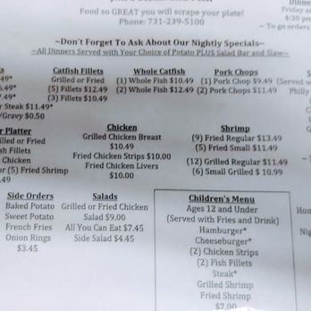 Jim's Steak & Fish - Menu 6/15/2024 - Seafood Near Me - Ramer, Tennessee Jim's Steak & Fish - Menu 6/15/2024 - Seafood Near Me - Ramer, Tennessee