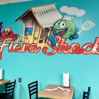 Flava Shack Seafood - Inside wall of the Restaurant - Seafood Near Me - Memphis, Tennessee