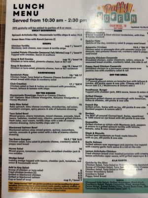 Menu photo 2 Puffy Muffin Brentwood, TN Menu photo 2 Puffy Muffin Brentwood, TN