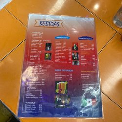 El Sazon de Mongo - Menu