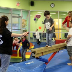 The Little Gym - Great balancing act.