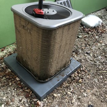 Piña Cool Ada - Before a condenser cleaning - Heating & Air Conditioning/HVAC Near Me - Cedar Park, Texas Piña Cool Ada - Before a condenser cleaning - Heating & Air Conditioning/HVAC Near Me - Cedar Park, Texas