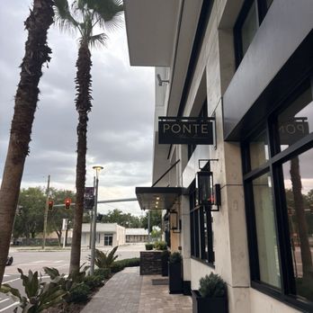 Ponte Modern American - Outside view - New American Near Me - Tampa, Florida Ponte Modern American - Outside view - New American Near Me - Tampa, Florida