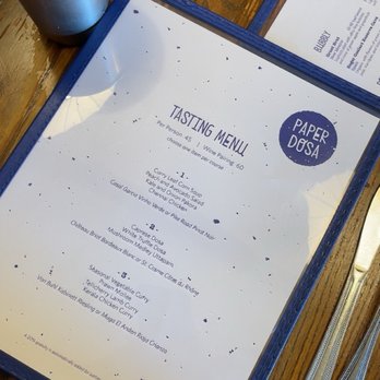 Paper Dosa - Menu - Indian Near Me - Santa Fe, New Mexico