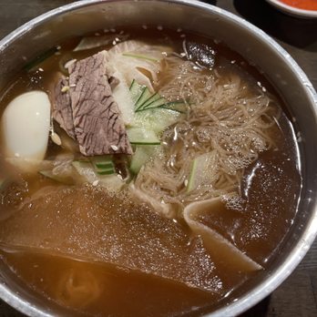 Jong Kak - MOOL NAENG MYUN(chilled buckwheat noodle soup) - Korean Near Me - Baltimore, Maryland