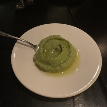 Lucca Restaurant & Bar - Pesto hummus, chalky consistency - Italian Near Me - Boston, Massachusetts