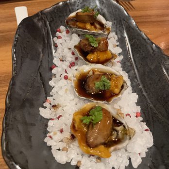Morimoto - oysters with foie gras - Japanese Near Me - Las Vegas, Nevada Morimoto - oysters with foie gras - Japanese Near Me - Las Vegas, Nevada