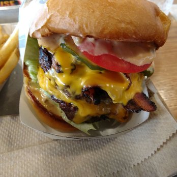 Gott's Roadside - Double cheeseburger with bacon. YUM! - American Near Me - Greenbrae, California Gott's Roadside - Double cheeseburger with bacon. YUM! - American Near Me - Greenbrae, California