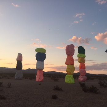 Seven Magic Mountains - Public Art Near Me - Las Vegas, Nevada Seven Magic Mountains - Public Art Near Me - Las Vegas, Nevada