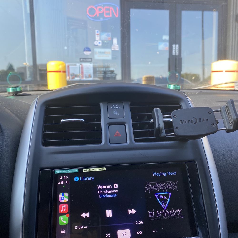 Fixed right in front of the store Fixed right in front of the store