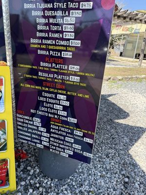 Menu photo 1 Quesa Loco Mt Dora, FL