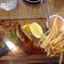 Kingston & Co - Chicken and chips, with paprika aioli.