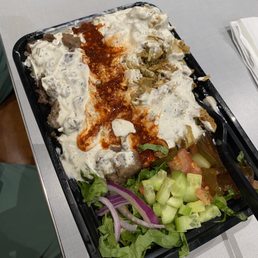 Chicken Over Rice