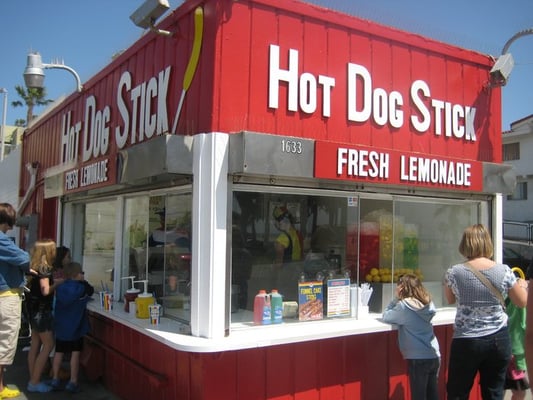 Hot Dog on a Stick by null