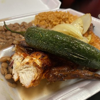 Senor Pollo Mexican Grill - Number 1:  Two piece chicken - Mexican Near Me - Ogden, Utah
