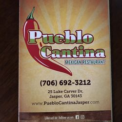 Pueblo Cantina - Menu as of 10-12-23