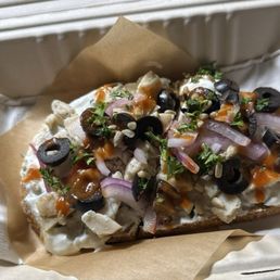 Tzatziki chicken toast Tzatziki chicken toast
