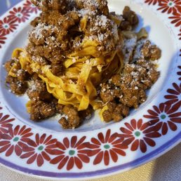 Tagliatelle al ragù alla bolognese