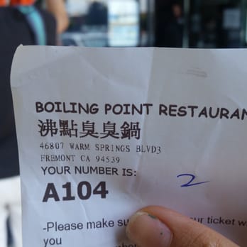 Boiling Point - 10 tables before us. This better be worth the wait... - Hot Pot Near Me - Fremont, California