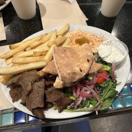 Beef & Lamb Gyro Plate