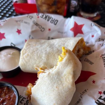 Drake's - New breakfast burrito! - Burgers Near Me - Clarksville, Tennessee Drake's - New breakfast burrito! - Burgers Near Me - Clarksville, Tennessee