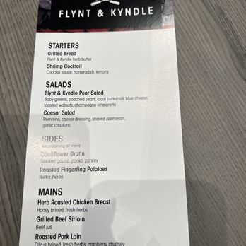 Flynt & Kyndle - Menu - Desserts Near Me - Saint Paul, Minnesota Flynt & Kyndle - Menu - Desserts Near Me - Saint Paul, Minnesota