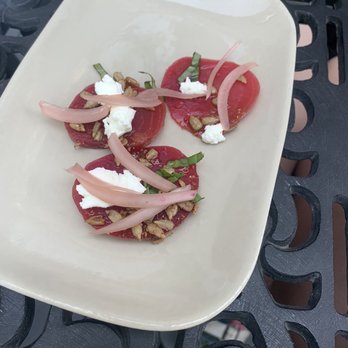 Hotel Washington - Beet salad plus some pickled onions from the pickle starter - Hotels Near Me - Washington Island, Wisconsin Hotel Washington - Beet salad plus some pickled onions from the pickle starter - Hotels Near Me - Washington Island, Wisconsin
