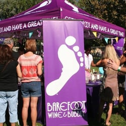 Riverbank Cheese and Wine Expo - One of the wine vendors Barefoot and Bubbly!