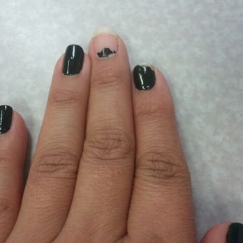 Essie Nails - This place is HORRIBLE! They obviously use cheap products,did my nails Friday night & this is what they looked like on Sunday. - Nail Salons Near Me - Garden Grove, California Essie Nails - This place is HORRIBLE! They obviously use cheap products,did my nails Friday night & this is what they looked like on Sunday. - Nail Salons Near Me - Garden Grove, California