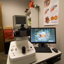 Jervey Eye Group - Easley - This is one of the many machines used in eye exams to get an accurate picture of the internal part of your eye.