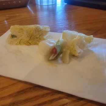 Chili's - This is lettuce that was in my salad.  It was the core of iceberg lettuce. And brown aaaargh. - Tex-Mex Near Me - Kingman, Arizona