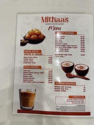 Menu photo 1 Mithaas Suwanee, GA