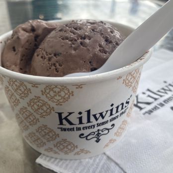 Kilwins Ice Cream - Chocolate - Fudge - Chocolate toasted coconut ice cream - Desserts Near Me - Winter Park, Florida
