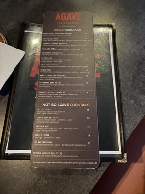 Menu photo 2 Agave Social Tampa, FL Menu photo 2 Agave Social Tampa, FL