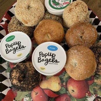 PopUp Bagels - No holes! - Bagels Near Me - Greenwich, Connecticut