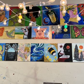 Wine & Design - Paint & Sip Near Me - Burbank, California