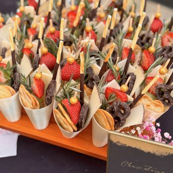 Let’s Partea By Niki - Excellent charcuterie cones that served as both food and a styling element. - Caterers Near Me
