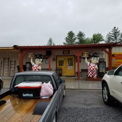 ACTION ANTIQUES - Big Boys in front of Memory Lane.