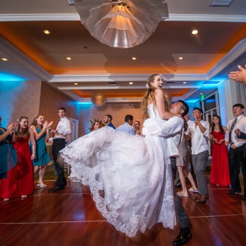 Solid Gold DJ - This picture is from our last dance and you can see the beautiful blue uplighting. (Photography by Walter Wilson Studios) - DJs Near Me
