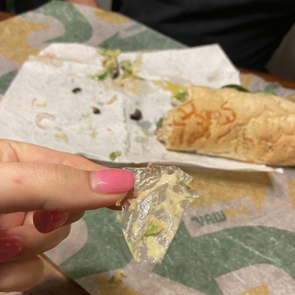Subway Restaurants - Plastic in sub. - Fast Food Near Me - Moncks Corner, South Carolina Subway Restaurants - Plastic in sub. - Fast Food Near Me - Moncks Corner, South Carolina