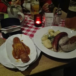 Three sausages plate. Good