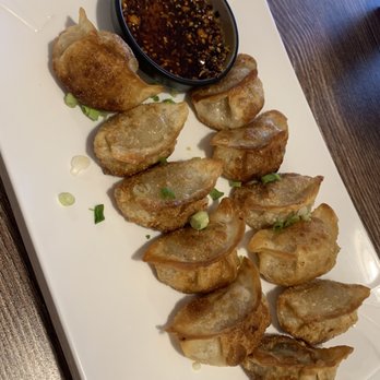 Chinese Dumpling - Pork Chive pan fried (10 piece) - Chinese Near Me - Midland, Texas Chinese Dumpling - Pork Chive pan fried (10 piece) - Chinese Near Me - Midland, Texas