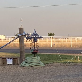 Shark Beach Burgers - The entrance/exit is flanked with a couple of sharks. - Burgers Near Me - AMARILLO, Texas Shark Beach Burgers - The entrance/exit is flanked with a couple of sharks. - Burgers Near Me - AMARILLO, Texas