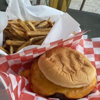 Chris Madrid's - 1/2 pound cheeseburger and fries - Burgers Near Me - San Antonio, Texas Chris Madrid's - 1/2 pound cheeseburger and fries - Burgers Near Me - San Antonio, Texas