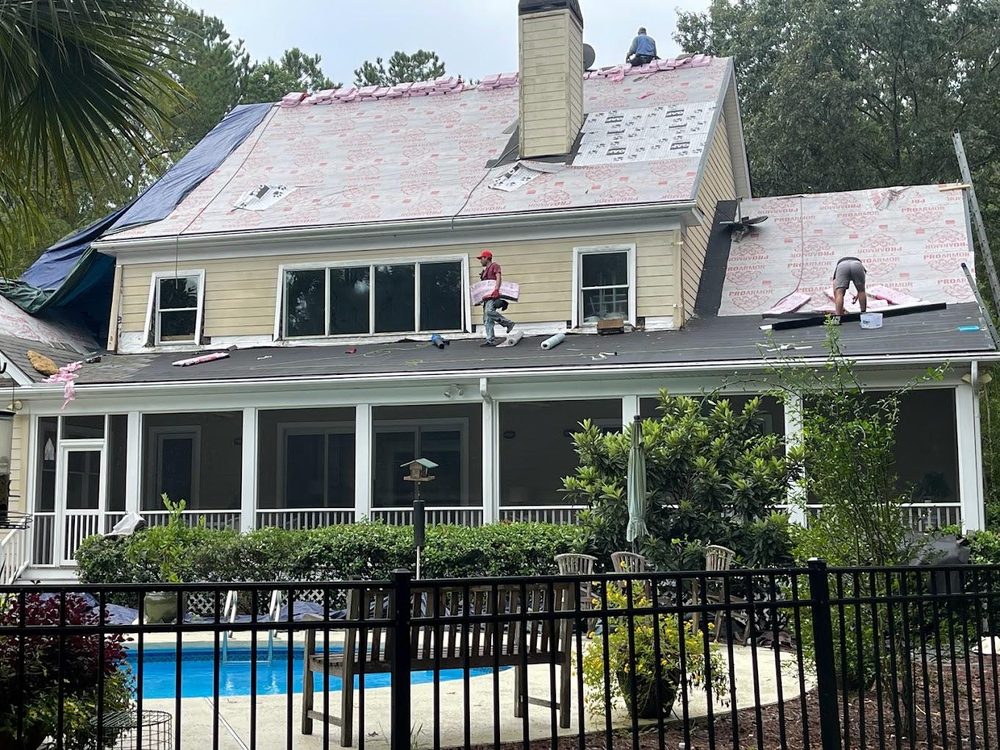 Slide of Wando Roofing Charleston