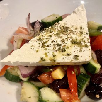 Amelia's - Half Greek salad - Bars Near Me - Stoughton, Massachusetts